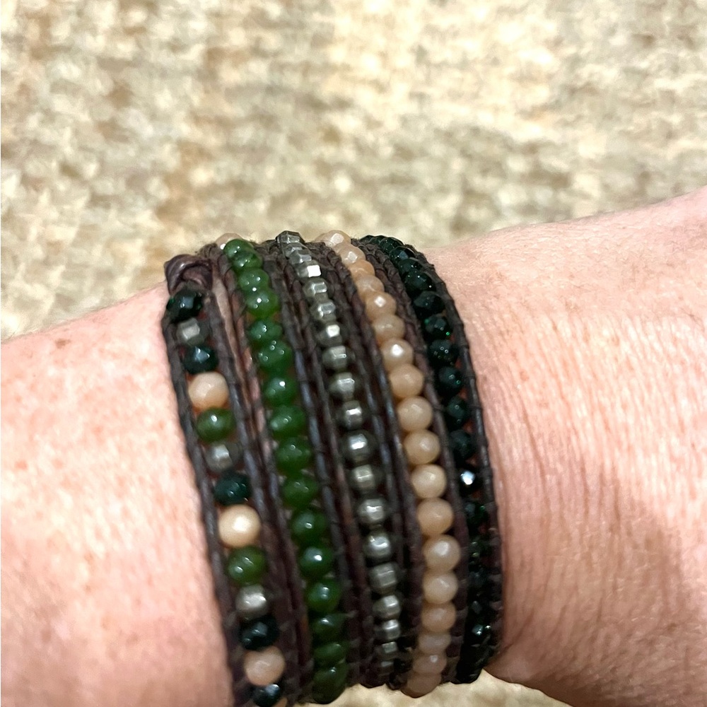 NWOT Chan Luu 5 wrap bracelet